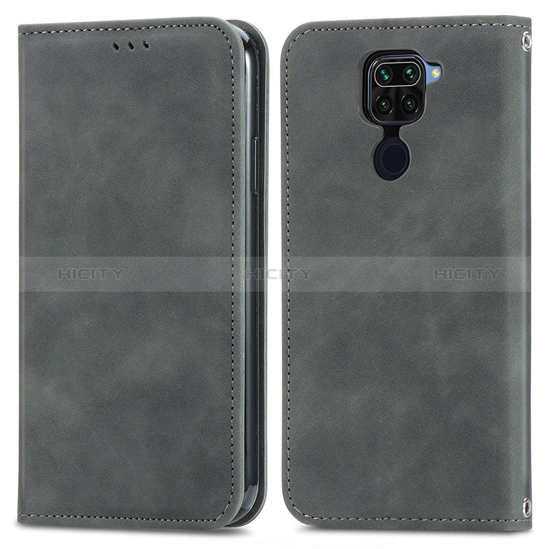 Custodia Portafoglio In Pelle Cover con Supporto S04D per Xiaomi Redmi Note 9