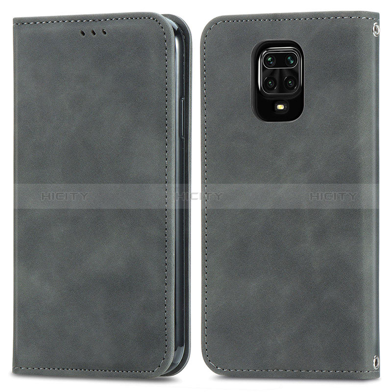 Custodia Portafoglio In Pelle Cover con Supporto S04D per Xiaomi Redmi Note 9 Pro