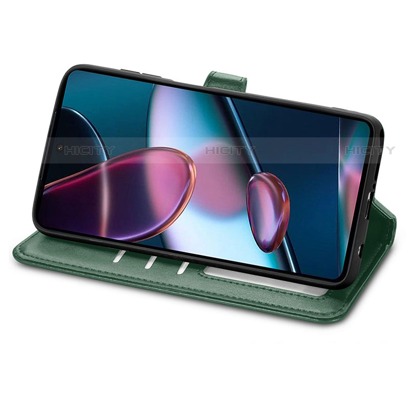 Custodia Portafoglio In Pelle Cover con Supporto S05D per Motorola Moto Edge X30 5G