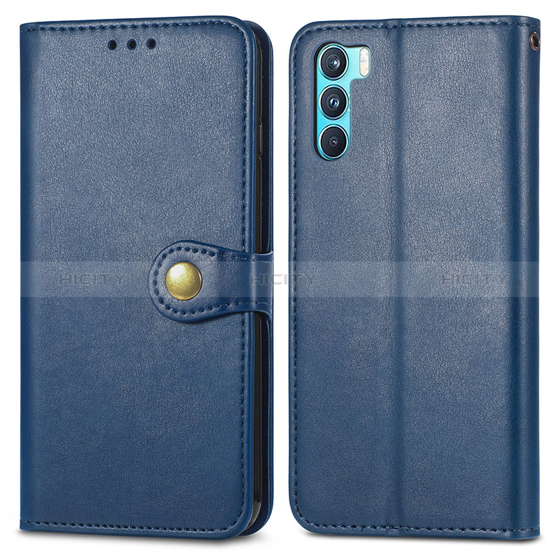 Custodia Portafoglio In Pelle Cover con Supporto S05D per Oppo K9 Pro 5G