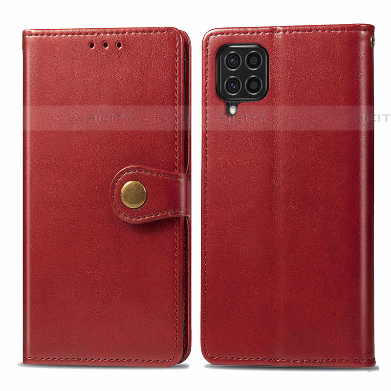 Custodia Portafoglio In Pelle Cover con Supporto S05D per Samsung Galaxy F62 5G
