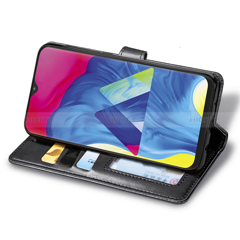 Custodia Portafoglio In Pelle Cover con Supporto S05D per Samsung Galaxy M10