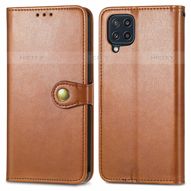 Custodia Portafoglio In Pelle Cover con Supporto S05D per Samsung Galaxy M32 4G
