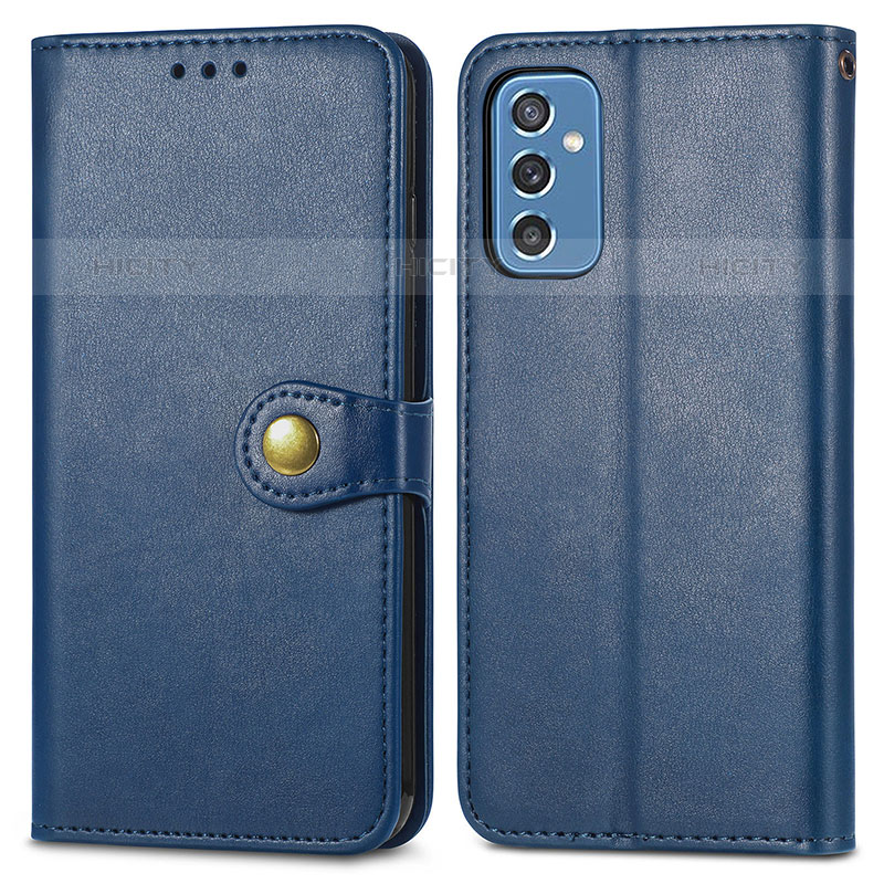 Custodia Portafoglio In Pelle Cover con Supporto S05D per Samsung Galaxy M52 5G