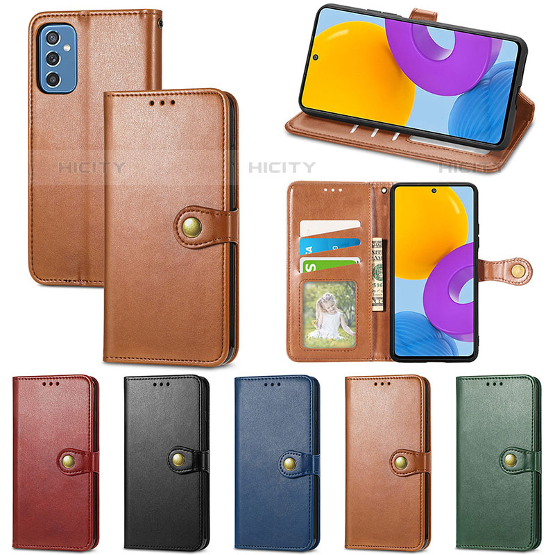 Custodia Portafoglio In Pelle Cover con Supporto S05D per Samsung Galaxy M52 5G