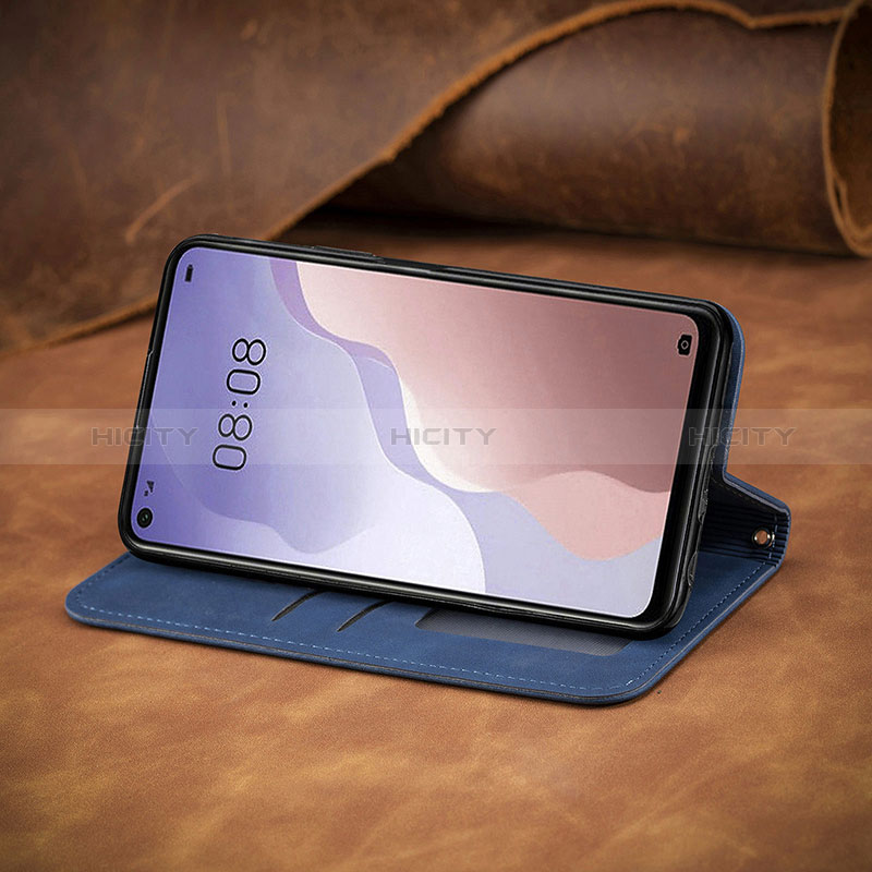 Custodia Portafoglio In Pelle Cover con Supporto S08D per Huawei Nova 7 SE 5G