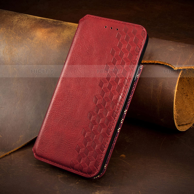 Custodia Portafoglio In Pelle Cover con Supporto S08D per Samsung Galaxy S21 Plus 5G