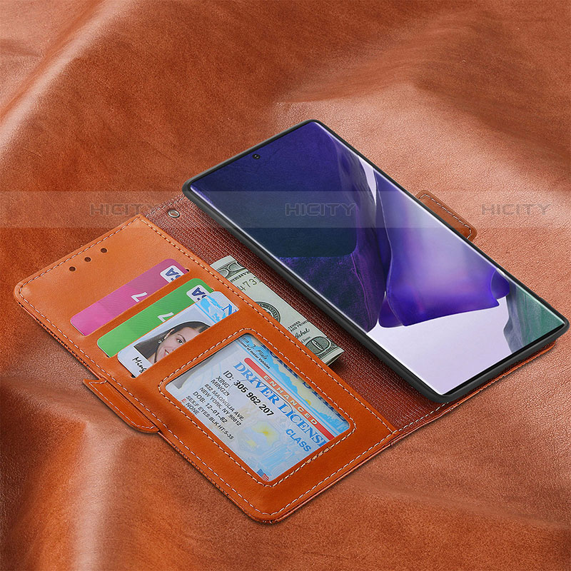 Custodia Portafoglio In Pelle Cover con Supporto S08D per Samsung Galaxy S21 Ultra 5G