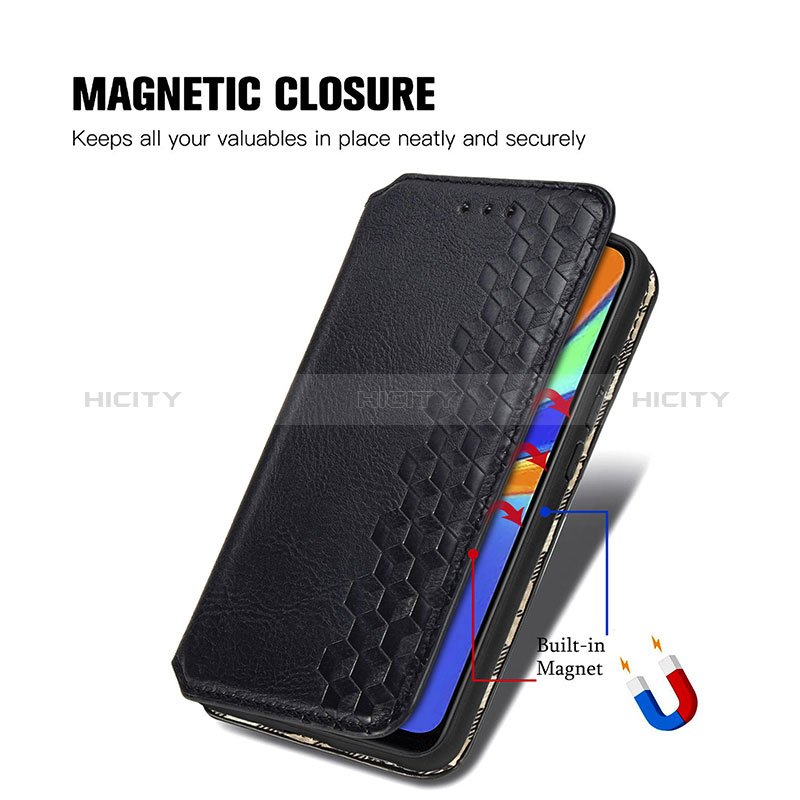 Custodia Portafoglio In Pelle Cover con Supporto S09D per Xiaomi Redmi 10A 4G