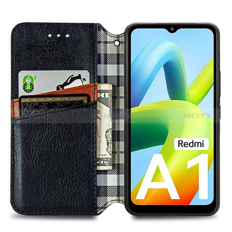 Custodia Portafoglio In Pelle Cover con Supporto S09D per Xiaomi Redmi A2