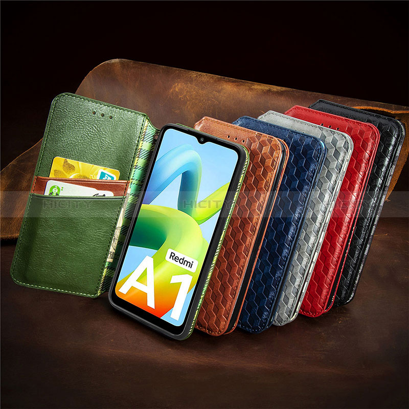 Custodia Portafoglio In Pelle Cover con Supporto S09D per Xiaomi Redmi A2