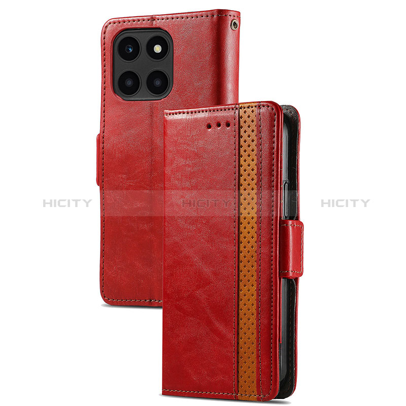 Custodia Portafoglio In Pelle Cover con Supporto S10D per Huawei Honor X6a