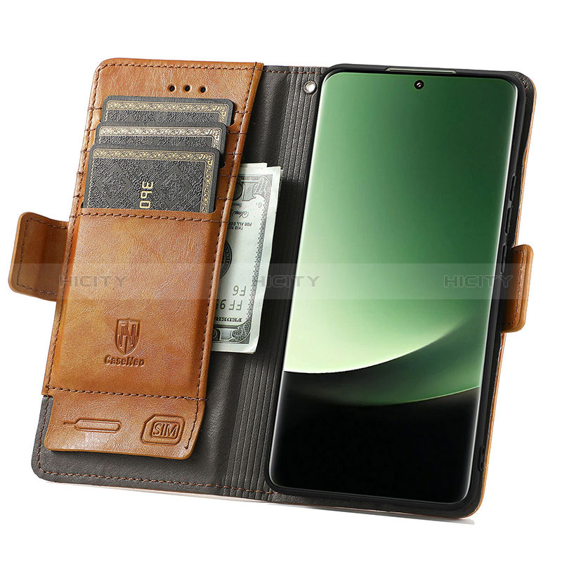 Custodia Portafoglio In Pelle Cover con Supporto S10D per Xiaomi Mi 13 Ultra 5G