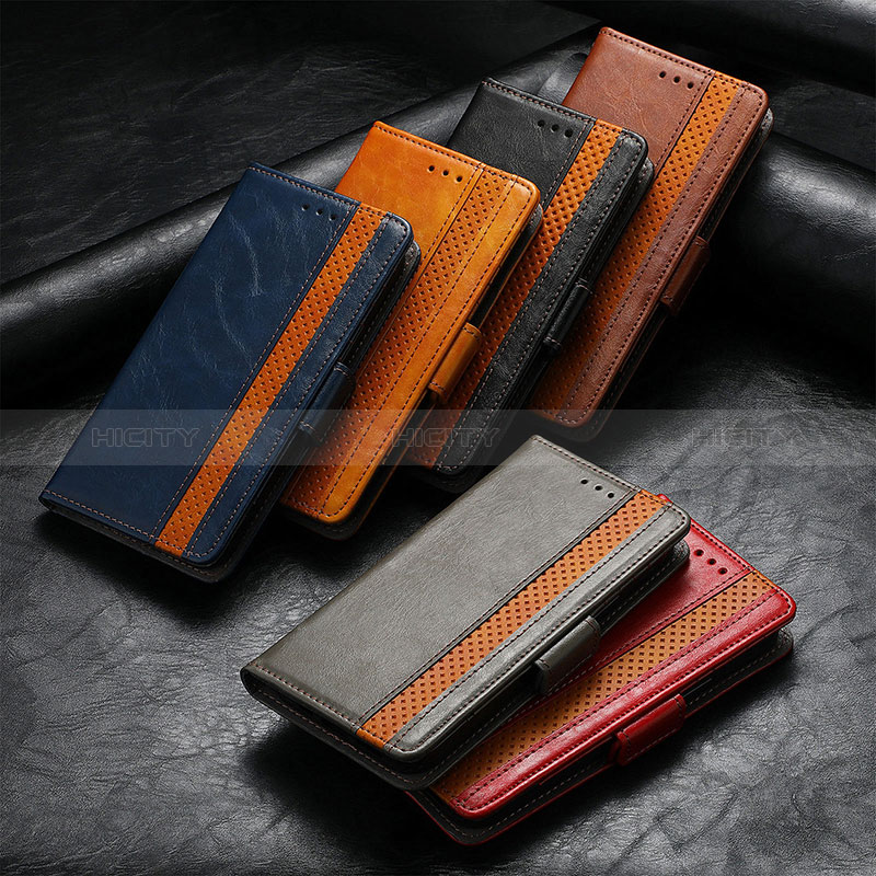 Custodia Portafoglio In Pelle Cover con Supporto S10D per Xiaomi Poco X3 NFC