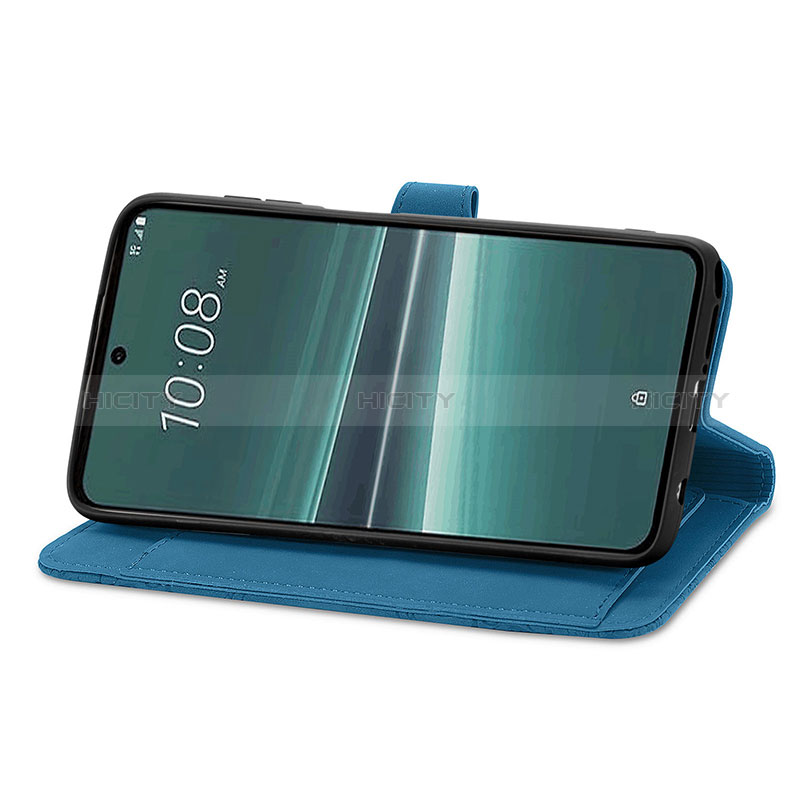 Custodia Portafoglio In Pelle Cover con Supporto S14D per HTC U23 Pro 5G