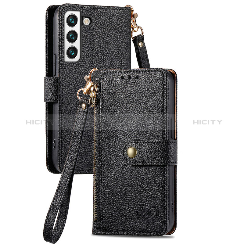 Custodia Portafoglio In Pelle Cover con Supporto S15D per Samsung Galaxy S22 5G