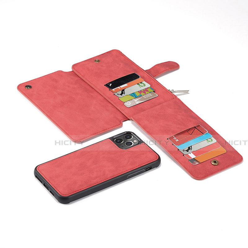 Custodia Portafoglio In Pelle Cover con Supporto T01 per Apple iPhone 11 Pro Max