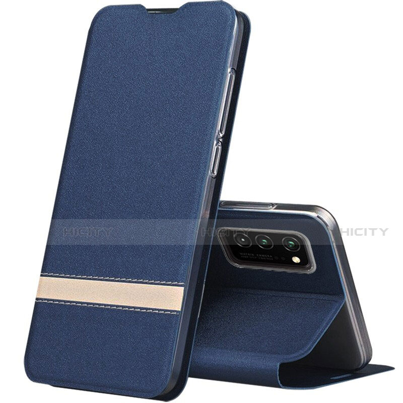 Custodia Portafoglio In Pelle Cover con Supporto T01 per Huawei Honor View 30 Pro 5G