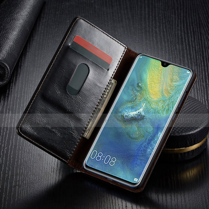 Custodia Portafoglio In Pelle Cover con Supporto T01 per Huawei Mate 20