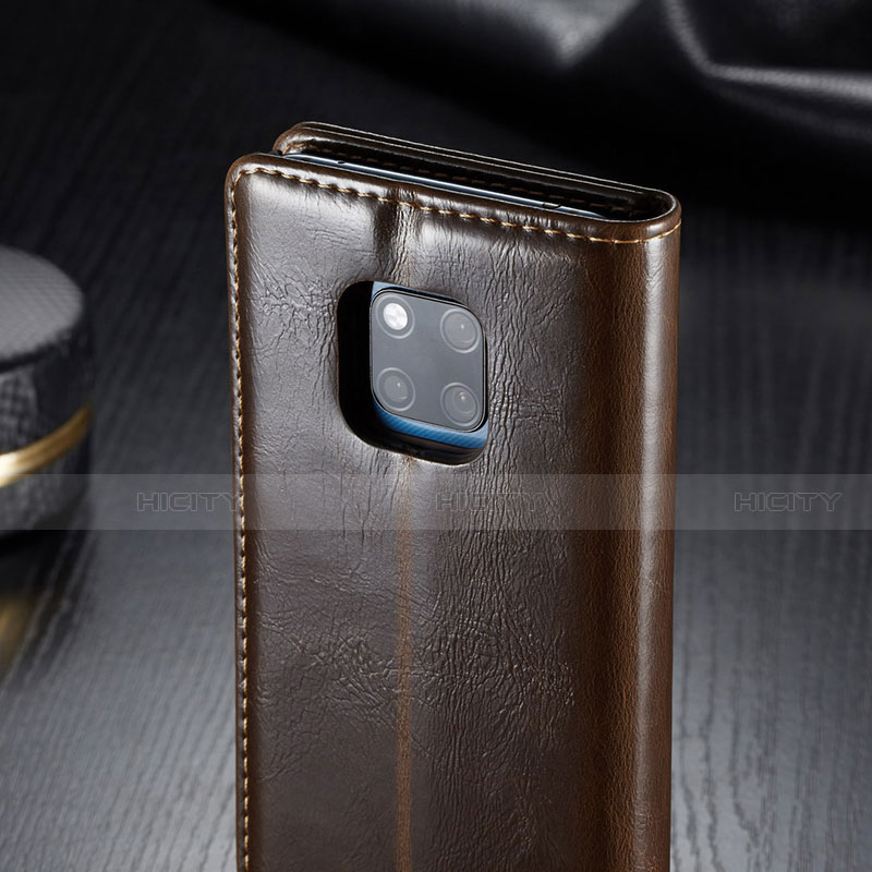 Custodia Portafoglio In Pelle Cover con Supporto T01 per Huawei Mate 20 Pro