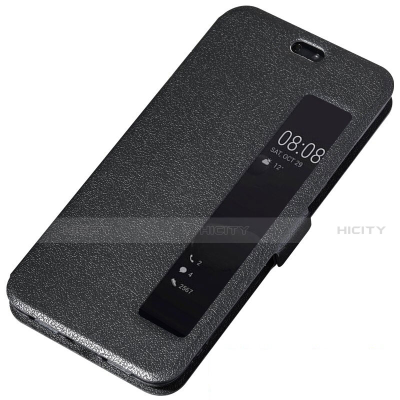 Custodia Portafoglio In Pelle Cover con Supporto T01 per Huawei P20