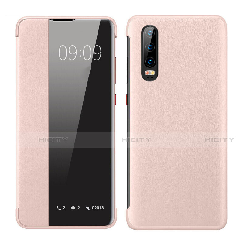 Custodia Portafoglio In Pelle Cover con Supporto T01 per Huawei P30