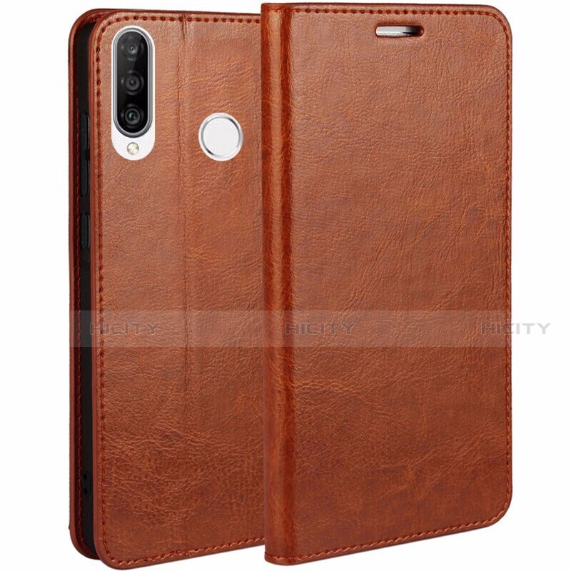 Custodia Portafoglio In Pelle Cover con Supporto T01 per Huawei P30 Lite