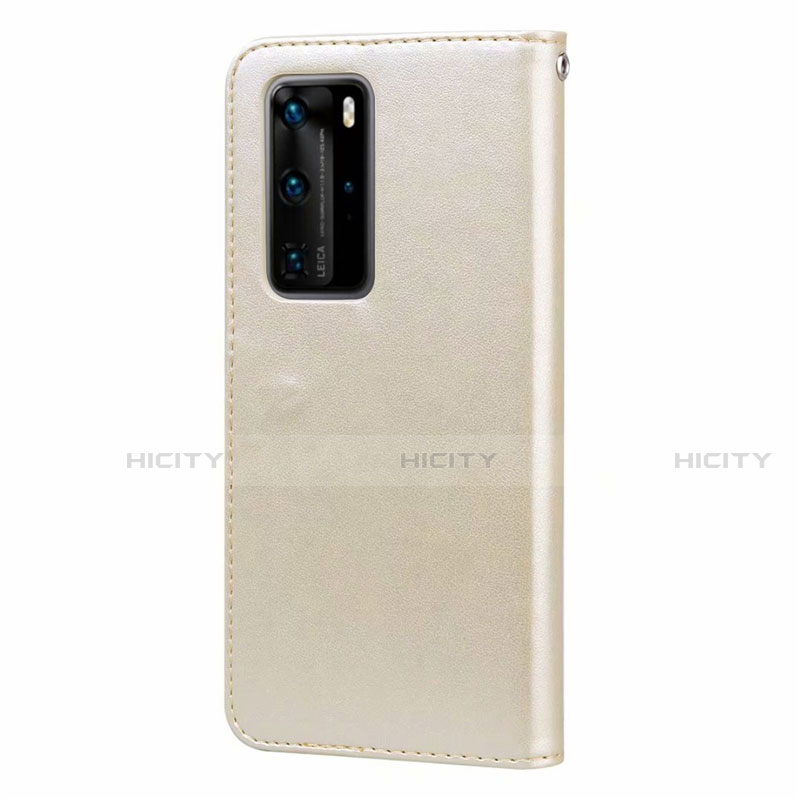 Custodia Portafoglio In Pelle Cover con Supporto T01 per Huawei P40 Pro