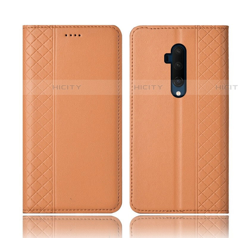 Custodia Portafoglio In Pelle Cover con Supporto T01 per OnePlus 7T Pro