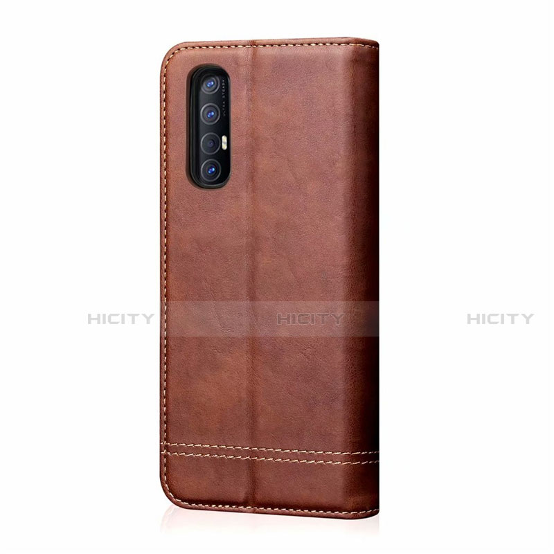 Custodia Portafoglio In Pelle Cover con Supporto T01 per Oppo Find X2 Neo