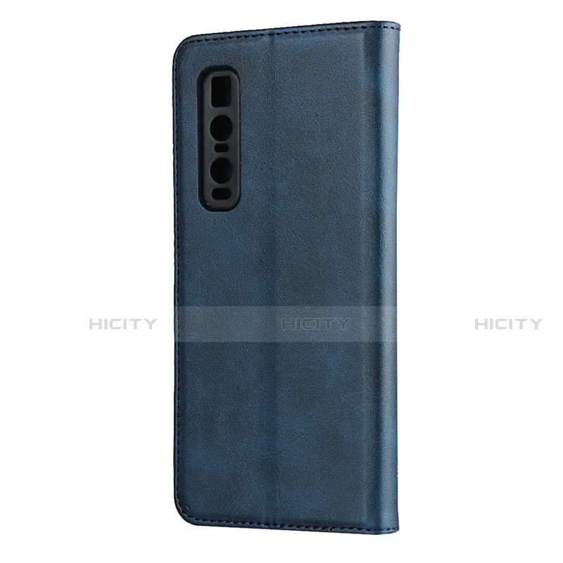 Custodia Portafoglio In Pelle Cover con Supporto T01 per Oppo Find X2 Pro