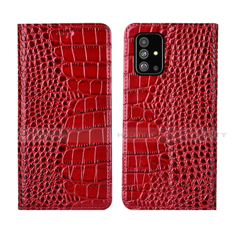 Custodia Portafoglio In Pelle Cover con Supporto T01 per Samsung Galaxy A51 5G