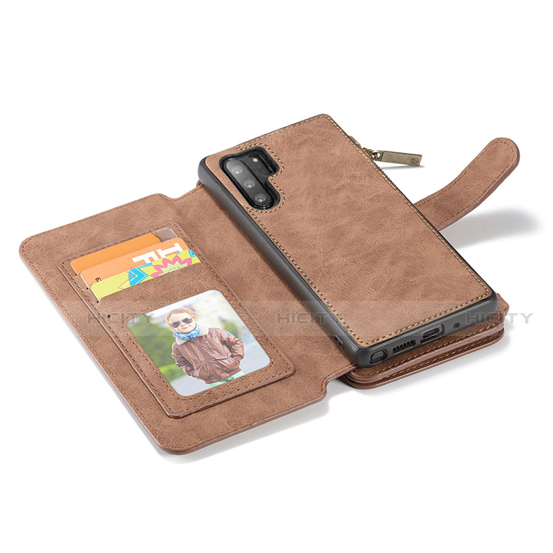 Custodia Portafoglio In Pelle Cover con Supporto T01 per Samsung Galaxy Note 10 Plus