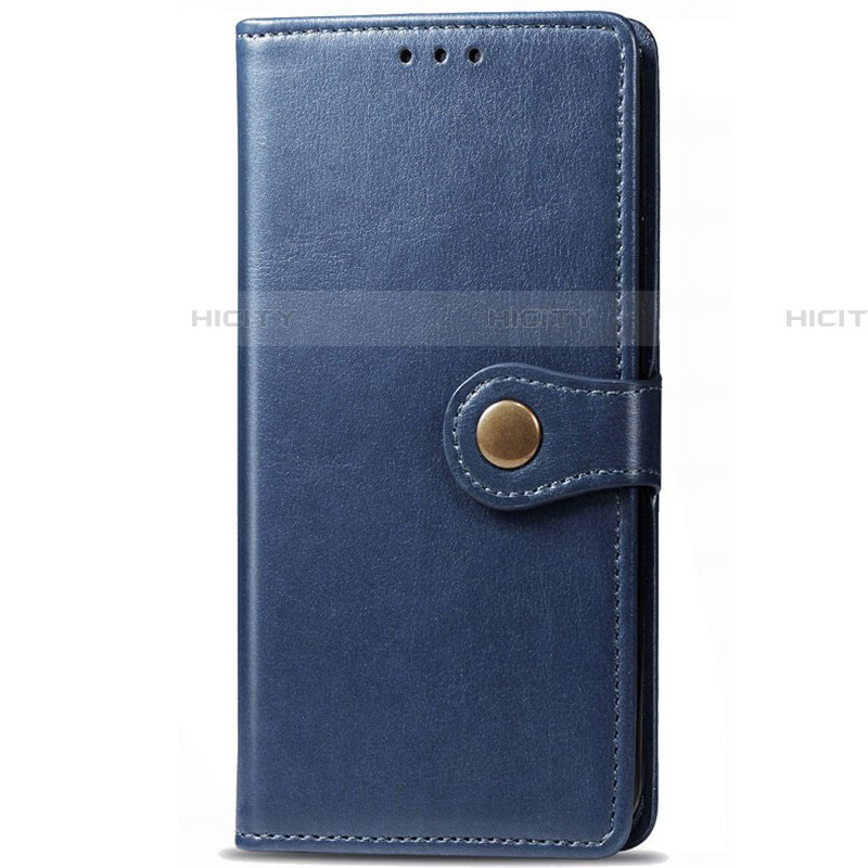 Custodia Portafoglio In Pelle Cover con Supporto T01 per Samsung Galaxy S20 5G Blu