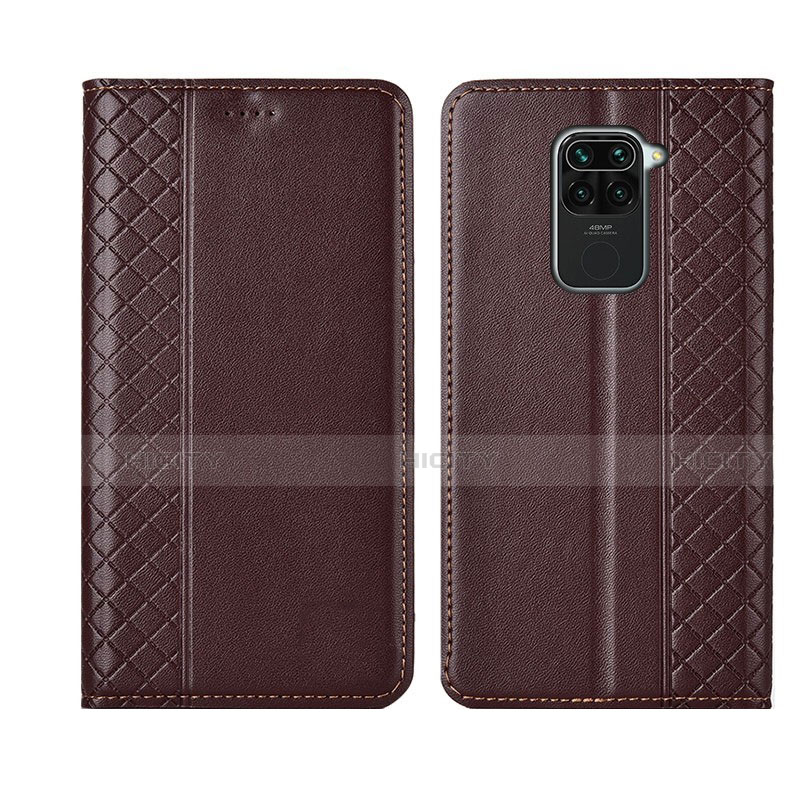 Custodia Portafoglio In Pelle Cover con Supporto T01 per Xiaomi Redmi Note 9