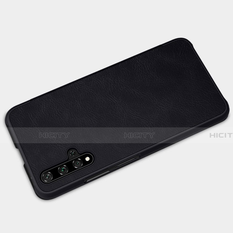 Custodia Portafoglio In Pelle Cover con Supporto T02 per Huawei Honor 20