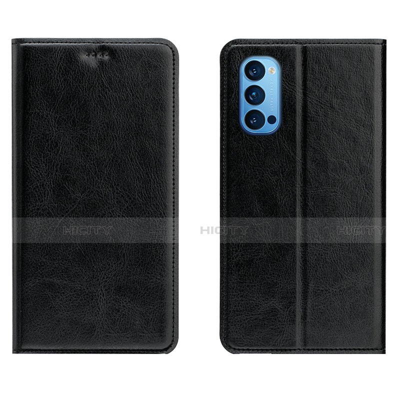 Custodia Portafoglio In Pelle Cover con Supporto T02 per Oppo Reno4 Pro 5G