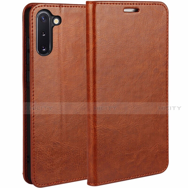 Custodia Portafoglio In Pelle Cover con Supporto T02 per Samsung Galaxy Note 10