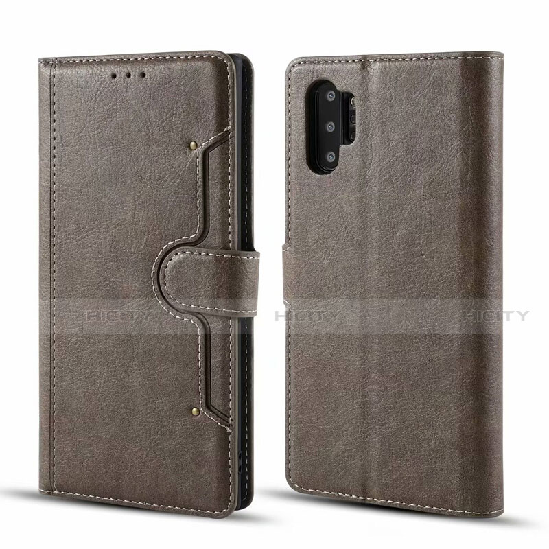 Custodia Portafoglio In Pelle Cover con Supporto T02 per Samsung Galaxy Note 10 Plus 5G