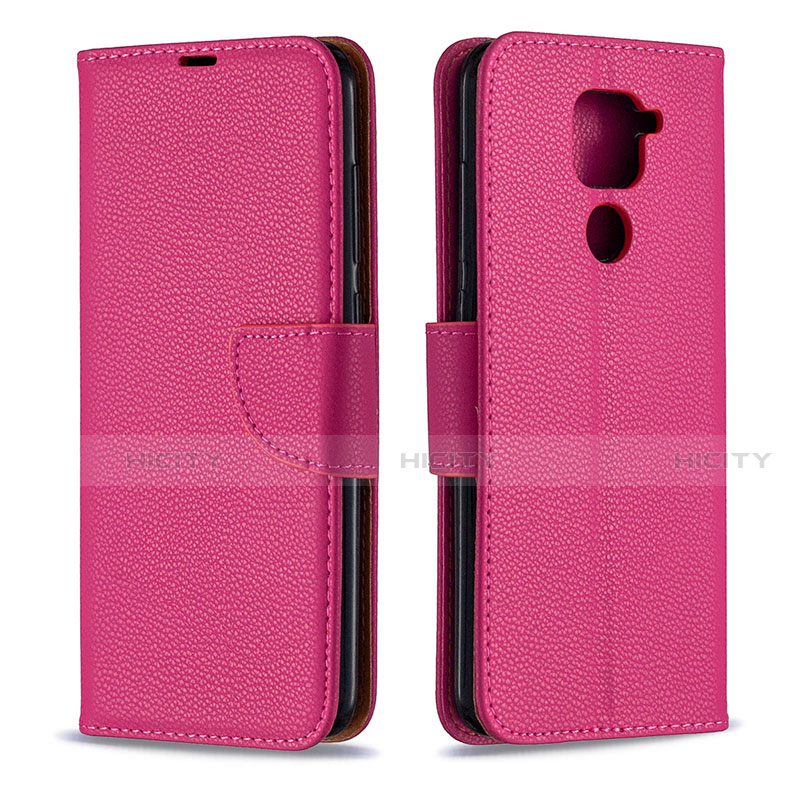 Custodia Portafoglio In Pelle Cover con Supporto T02 per Xiaomi Redmi 10X 4G