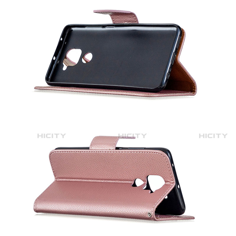 Custodia Portafoglio In Pelle Cover con Supporto T02 per Xiaomi Redmi Note 9