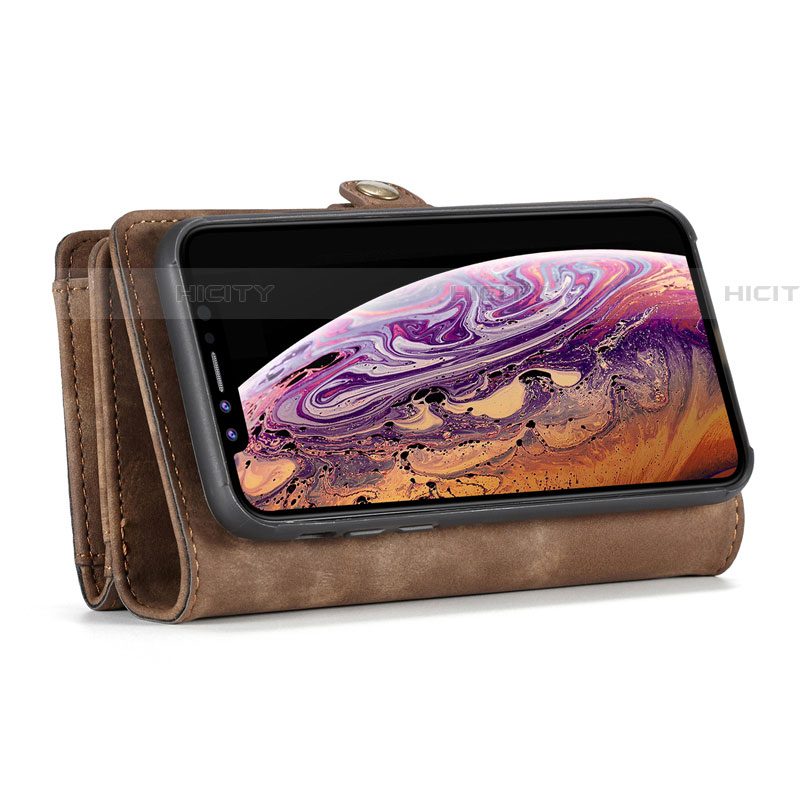 Custodia Portafoglio In Pelle Cover con Supporto T03 per Apple iPhone XR