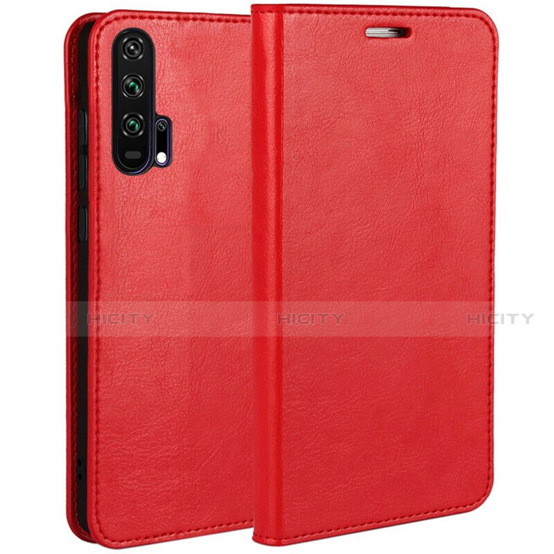 Custodia Portafoglio In Pelle Cover con Supporto T03 per Huawei Honor 20 Pro