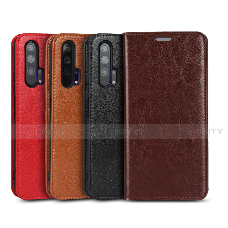 Custodia Portafoglio In Pelle Cover con Supporto T03 per Huawei Honor 20 Pro