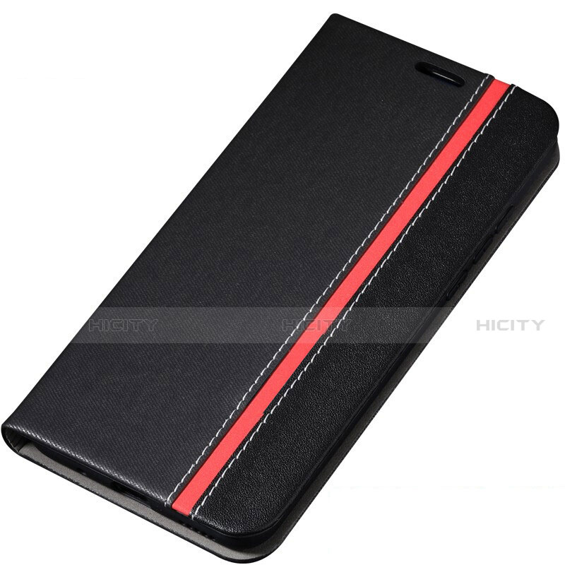 Custodia Portafoglio In Pelle Cover con Supporto T03 per Huawei Honor V20 Nero