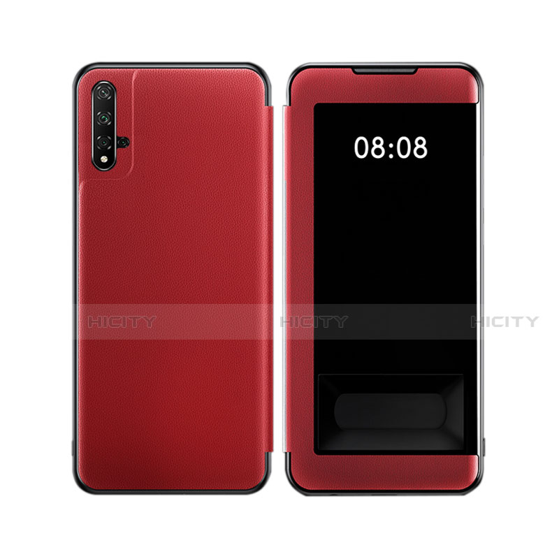 Custodia Portafoglio In Pelle Cover con Supporto T03 per Huawei Nova 5T