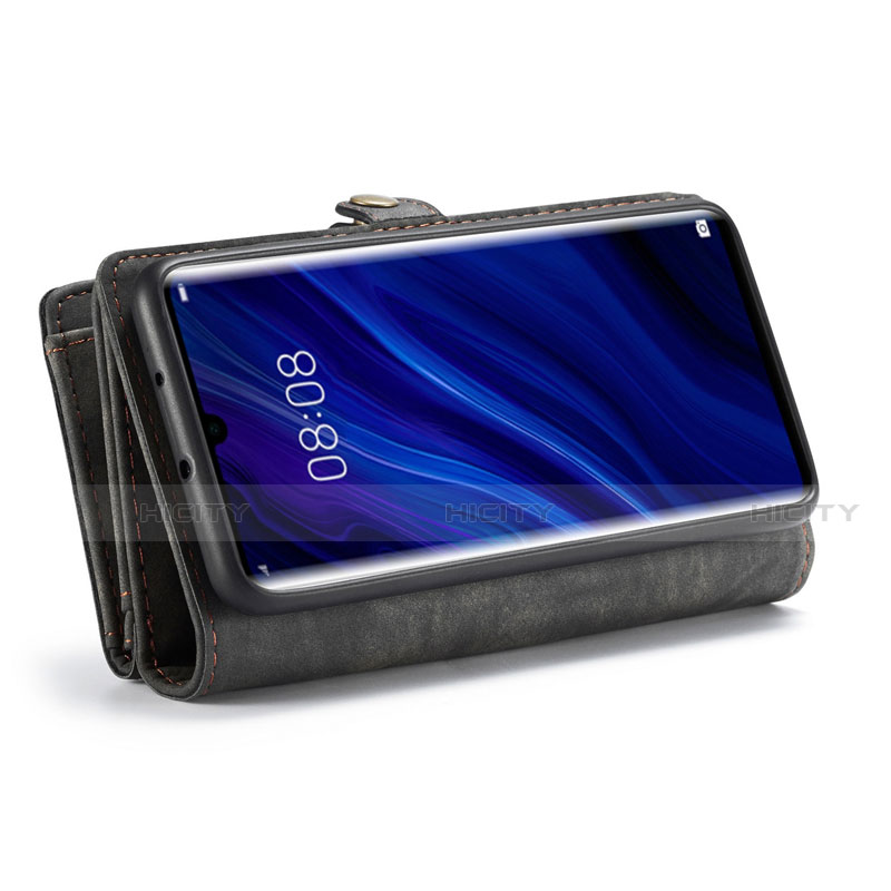 Custodia Portafoglio In Pelle Cover con Supporto T03 per Huawei P30 Pro