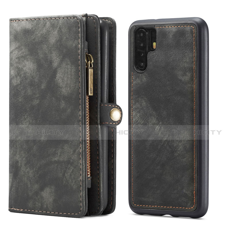 Custodia Portafoglio In Pelle Cover con Supporto T03 per Huawei P30 Pro New Edition