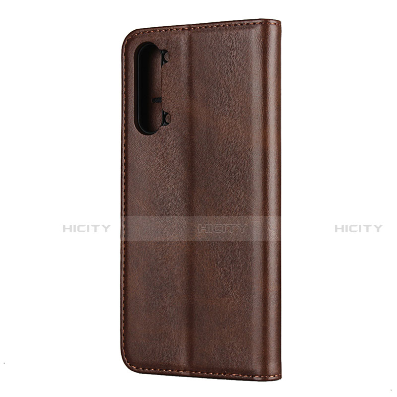 Custodia Portafoglio In Pelle Cover con Supporto T03 per Oppo Find X2 Lite