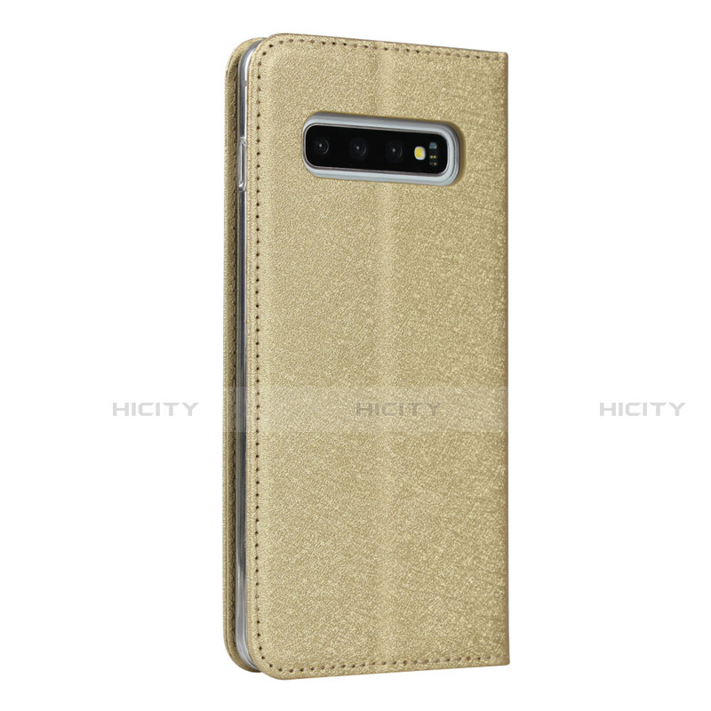 Custodia Portafoglio In Pelle Cover con Supporto T03 per Samsung Galaxy S10 5G